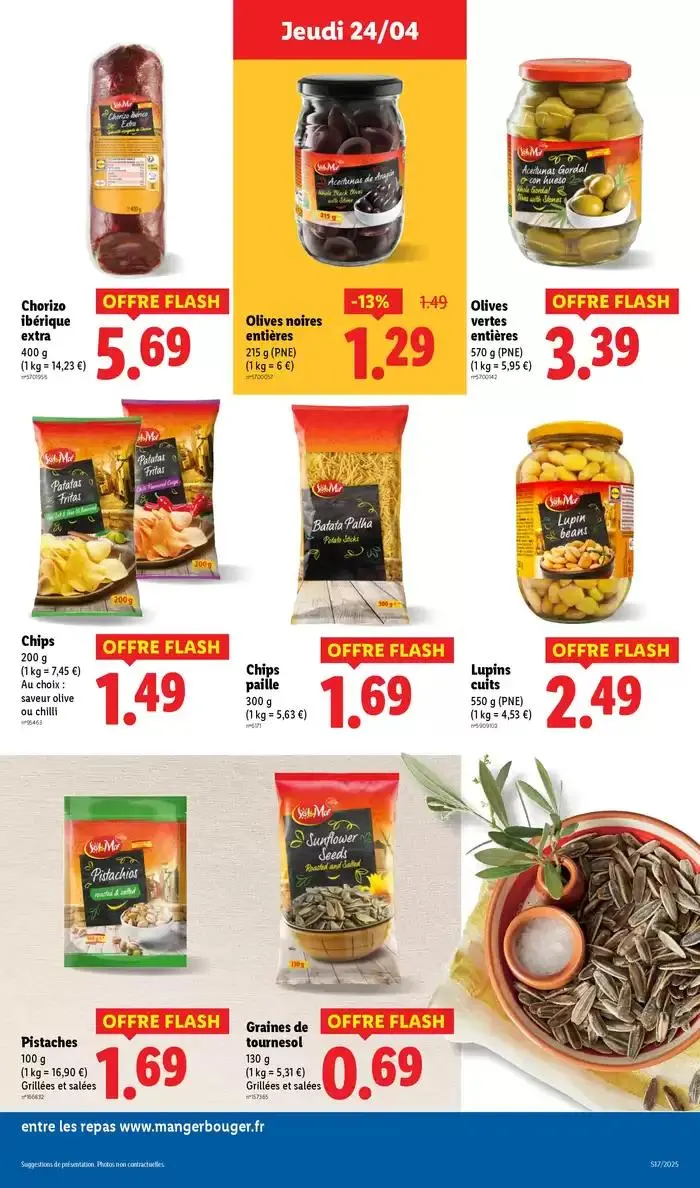 Fan de barbecue ? Retrouvez une sélection de viandes, sauces et bien plus à prix Lidl ! du 24 avril au 29 avril 2025 - Catalogue page 27