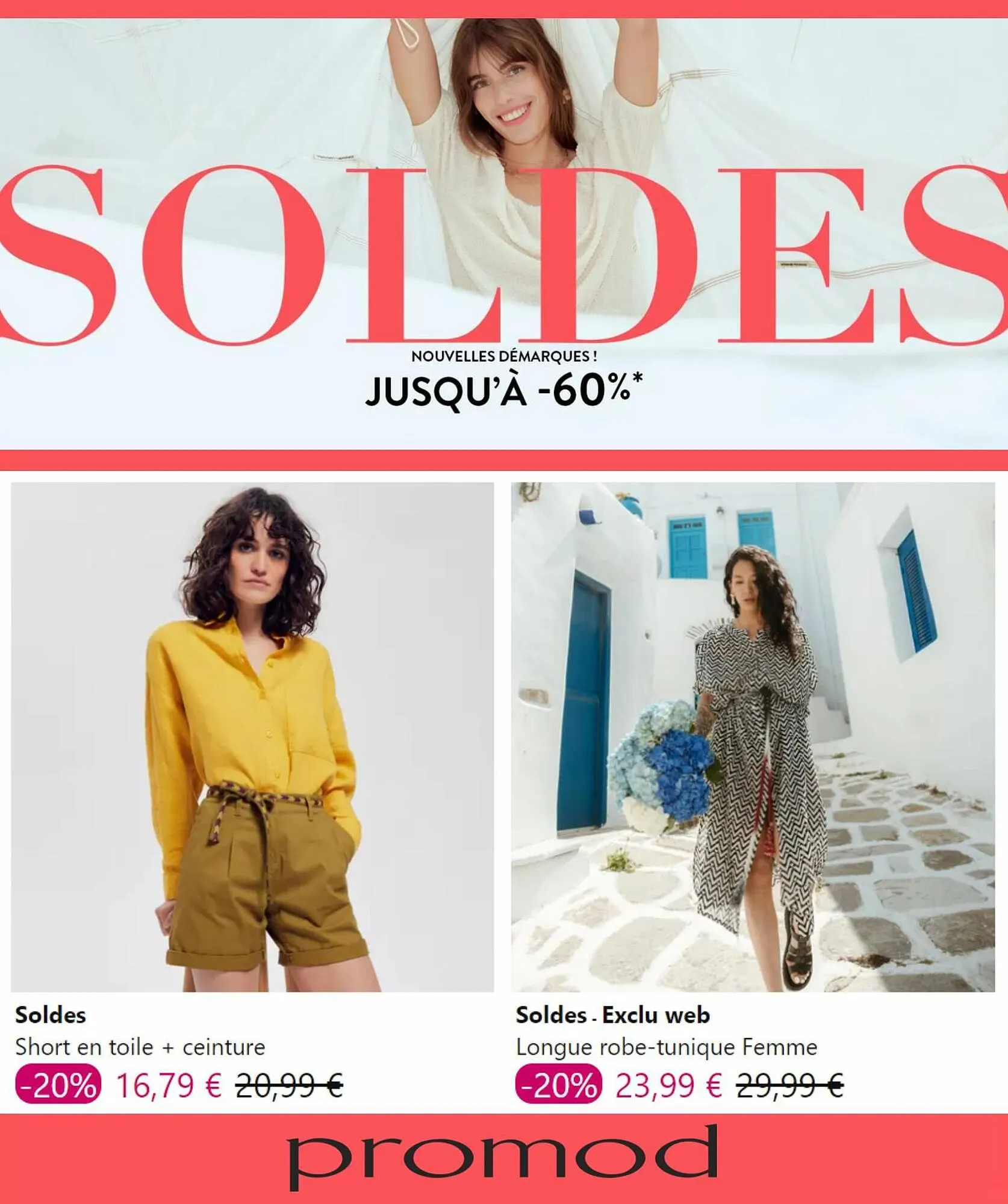 Catalogue Promod du 9 juillet au 18 juillet 2023 - Catalogue page 3