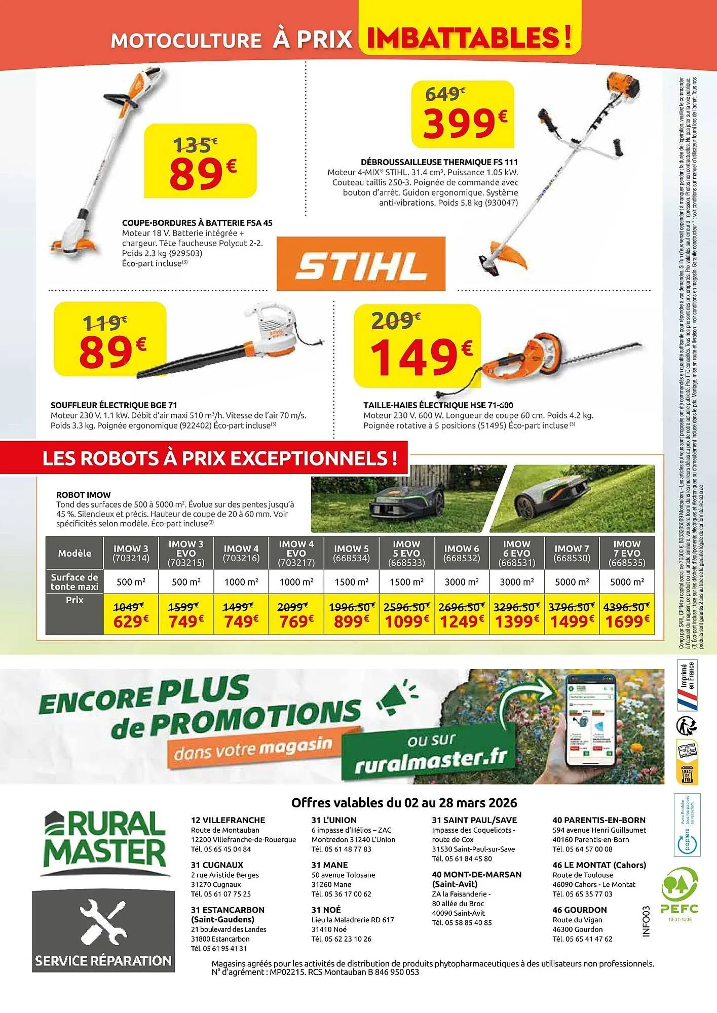 Catalogue Rural Master du 2 mars au 28 mars 2026 - Catalogue page 24