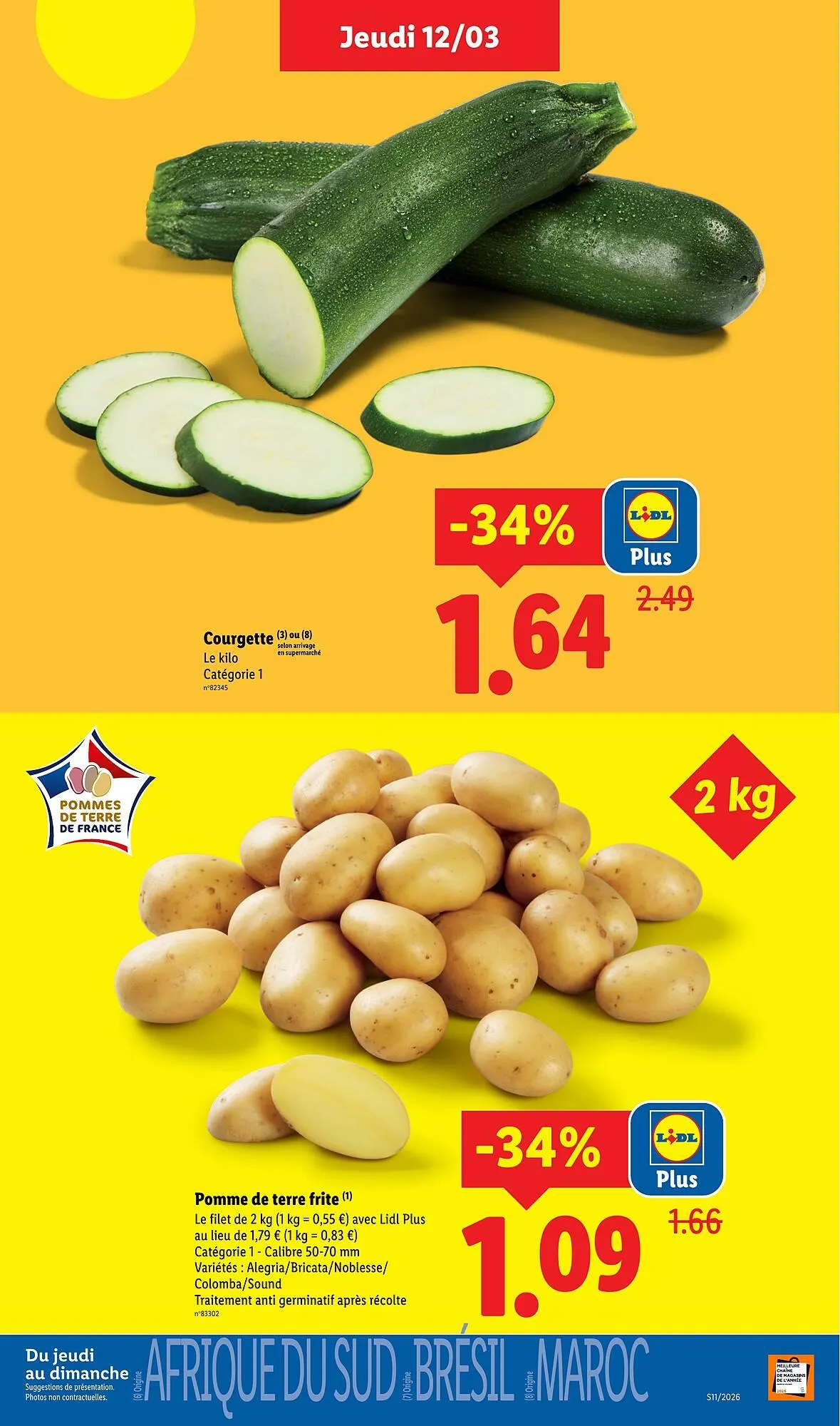 Catalogue Lidl du 12 mars au 18 mars 2026 - Catalogue page 3