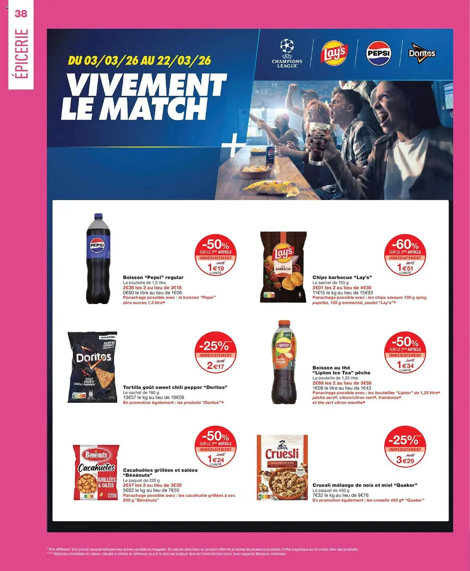 Catalogue Monoprix du 3 mars au 22 mars 2026 - Catalogue page 38