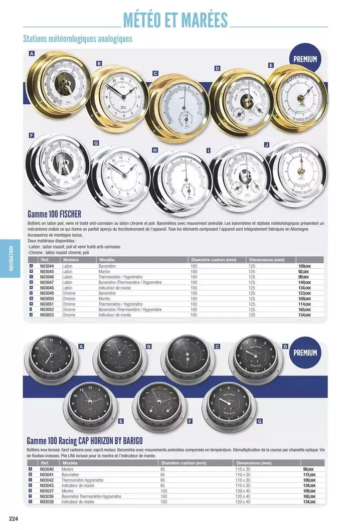 Catalogue Accastillage Diffusion 2025 du 1 janvier au 31 décembre 2025 - Catalogue page 226
