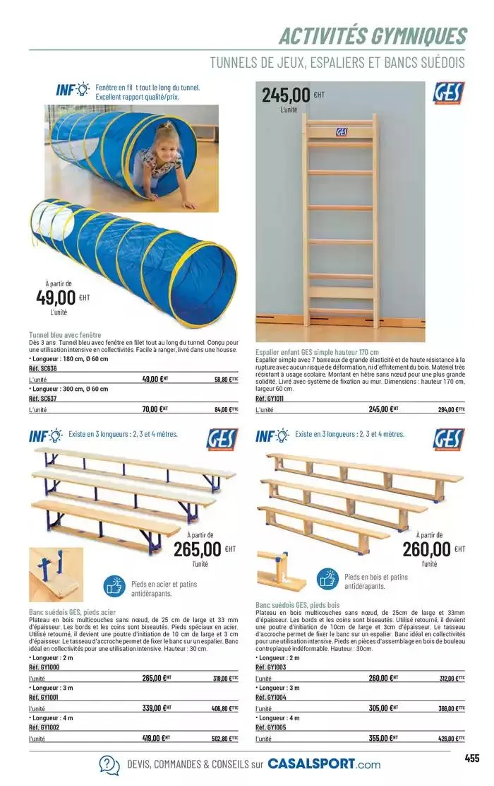 ÉQUIPEMENT SPORTIF du 6 mars au 31 décembre 2025 - Catalogue page 427