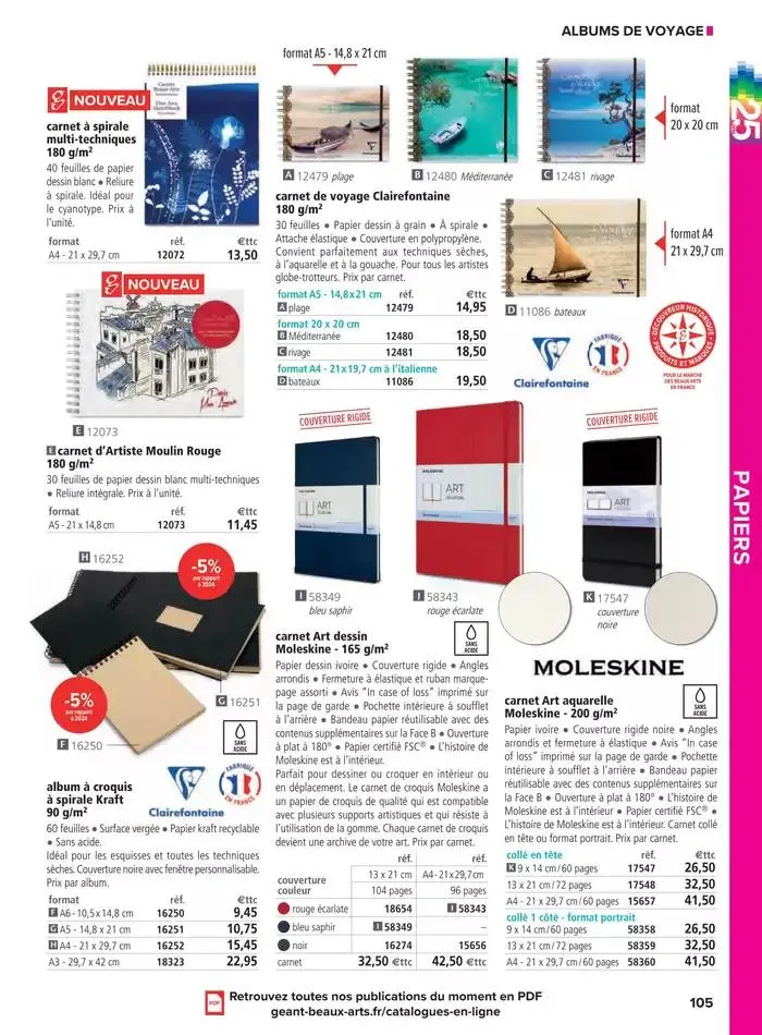 Catalogue Le Géant des Beaux-Arts du 6 janvier au 31 décembre 2025 - Catalogue page 8