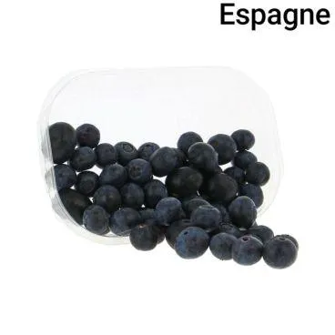 Myrtille Barquette 125g Bio