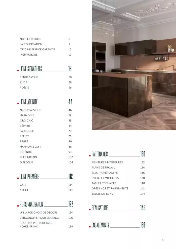 VOUS NE TROUVEREZ PAS VOTRE CUISINE DANS CE CATALOGUE du 16 janvier au 30 avril 2025 - Catalogue page 5
