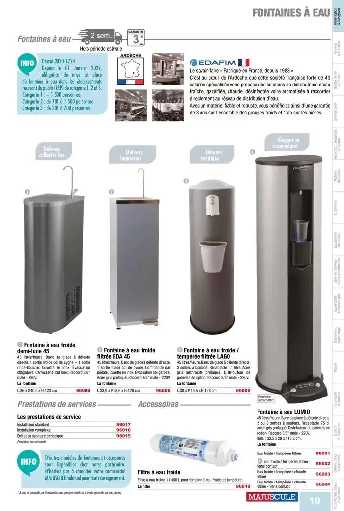 Catalogue Entreprises 2025 du 13 janvier au 31 décembre 2025 - Catalogue page 21