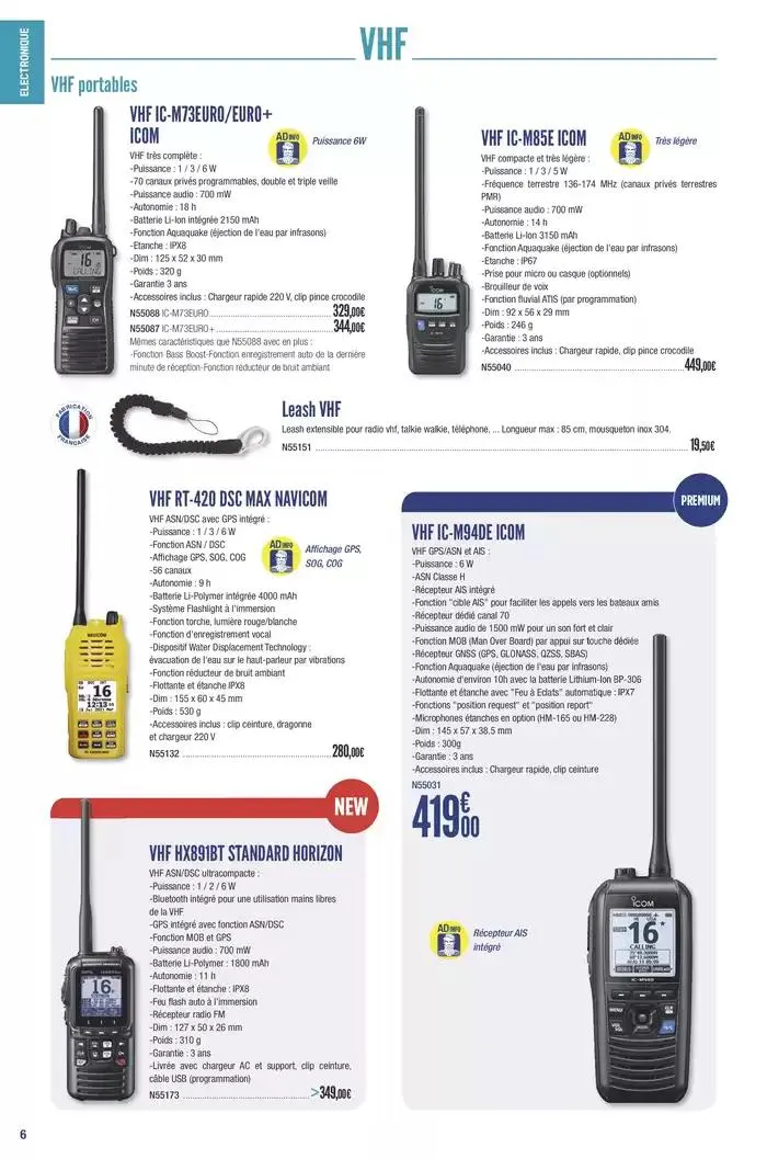 Catalogue Accastillage Diffusion 2025 du 1 janvier au 31 décembre 2025 - Catalogue page 8