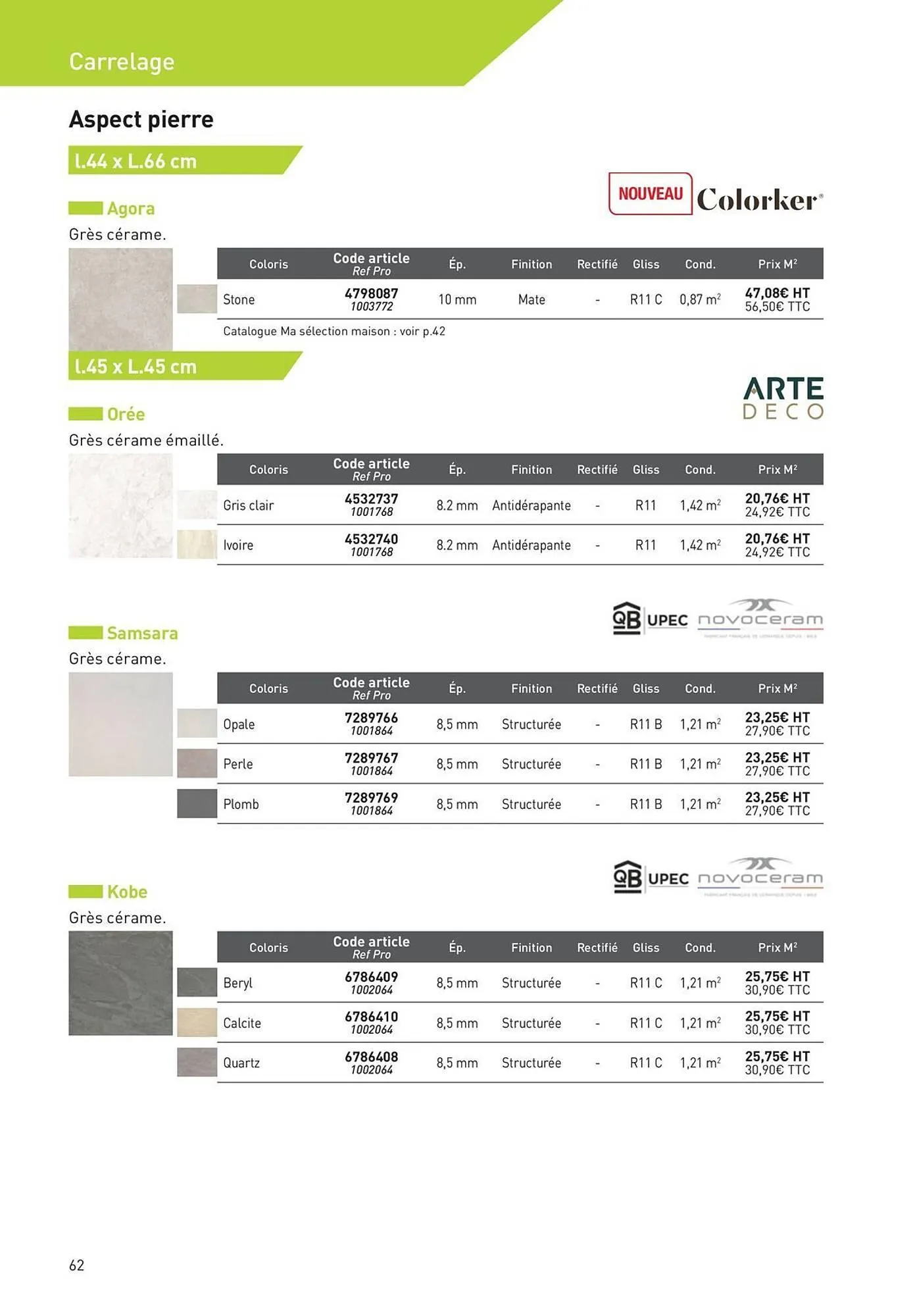 Catalogue Point P du 19 août au 1 janvier 2026 - Catalogue page 62