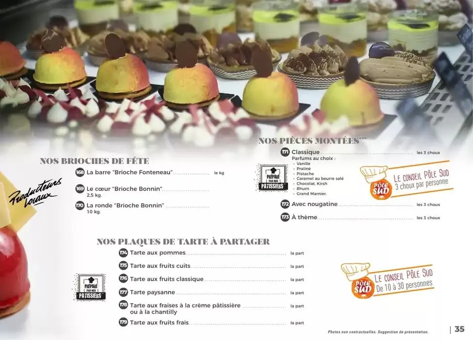 CARTE TRAITEUR 2025 du 3 janvier au 29 novembre 2025 - Catalogue page 28