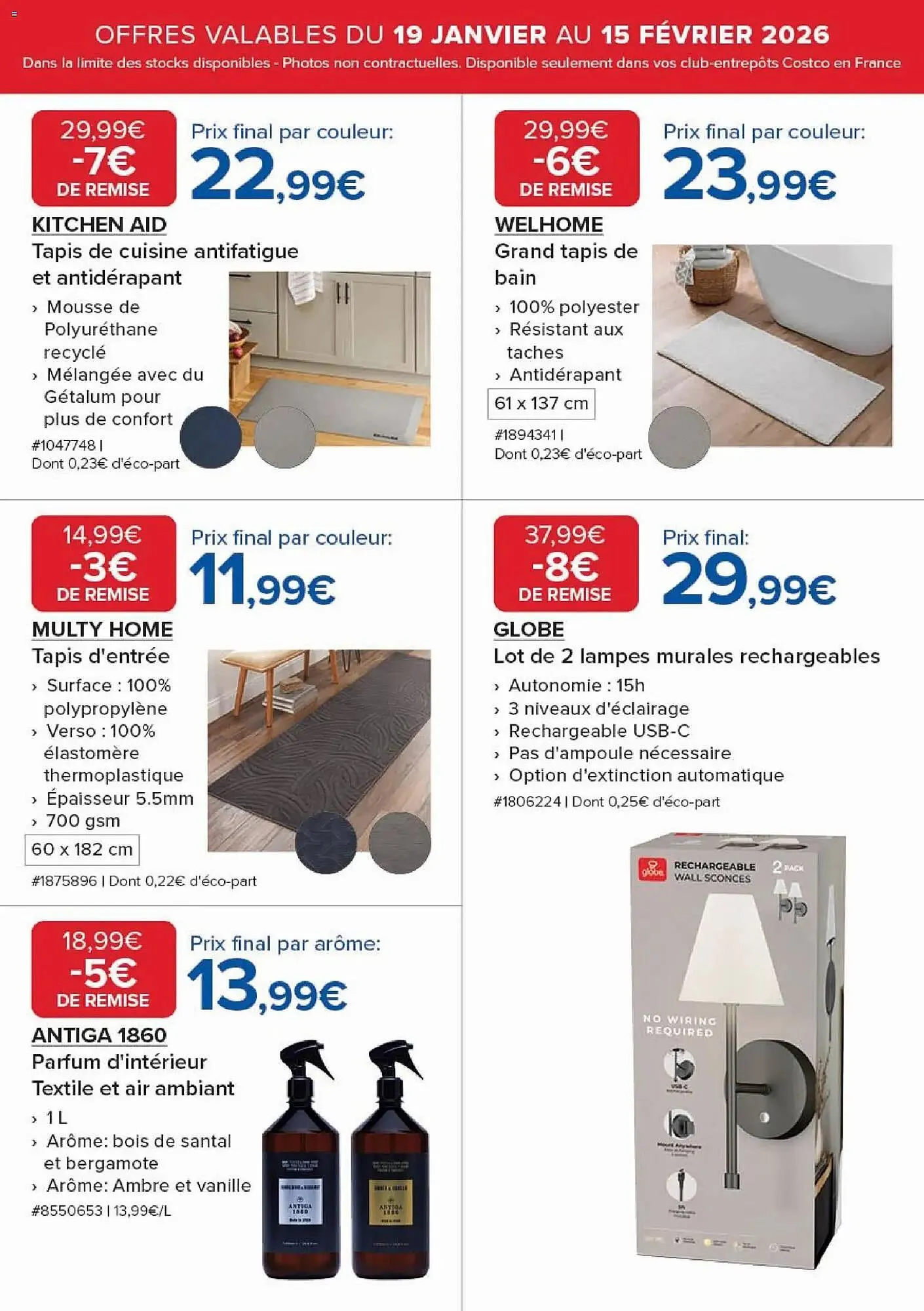 Catalogue Costco du 19 janvier au 15 février 2026 - Catalogue page 18