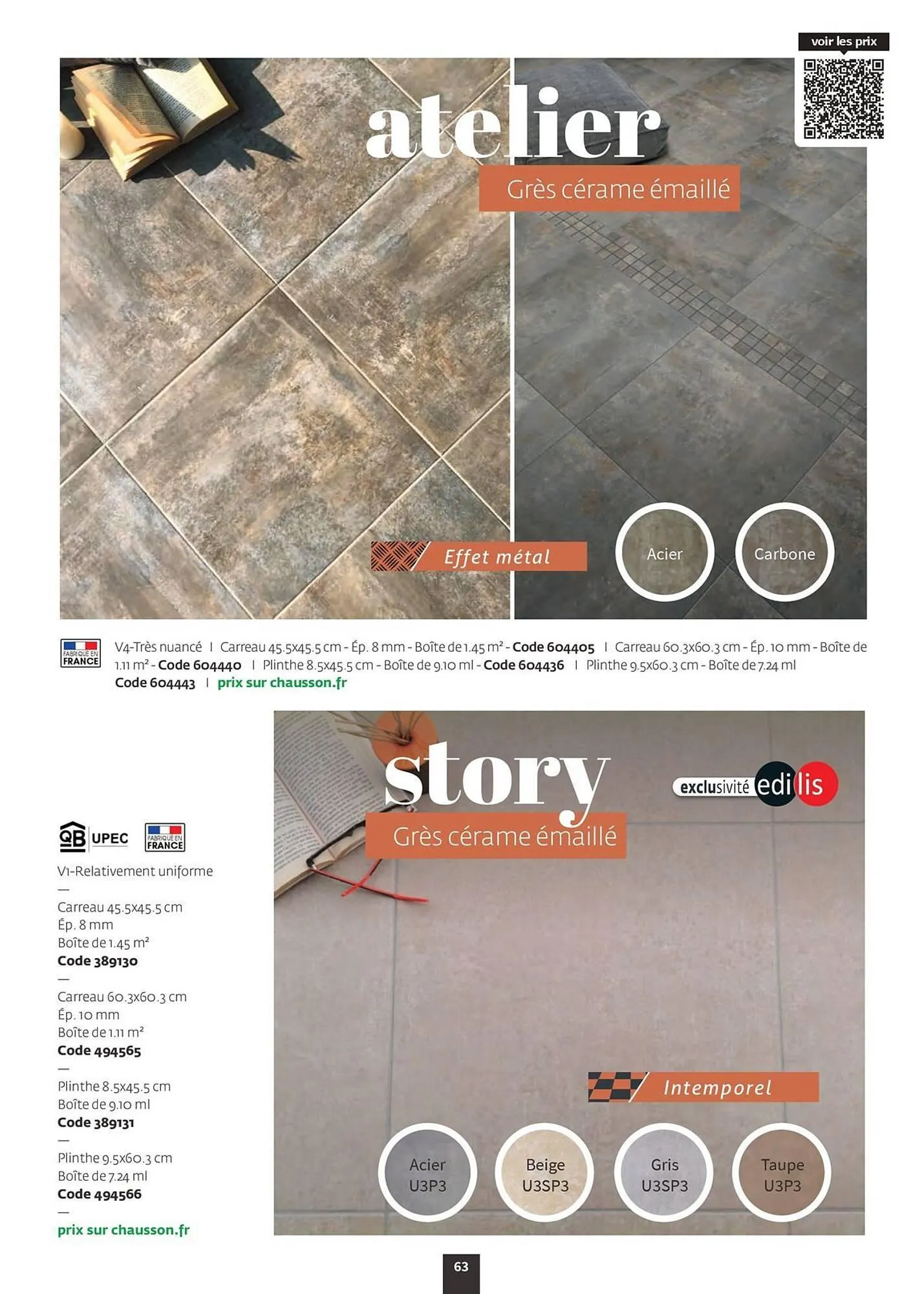 Catalogue Chausson Matériaux du 12 septembre au 31 décembre 2026 - Catalogue page 65