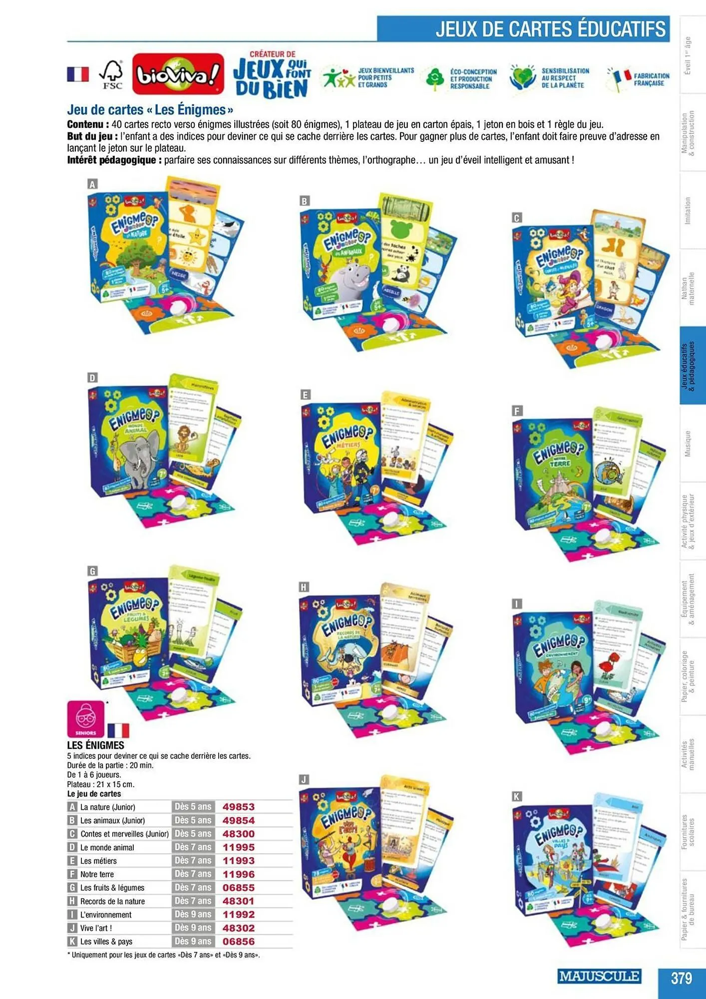 Catalogue Majuscule du 5 mars au 31 décembre 2025 - Catalogue page 403