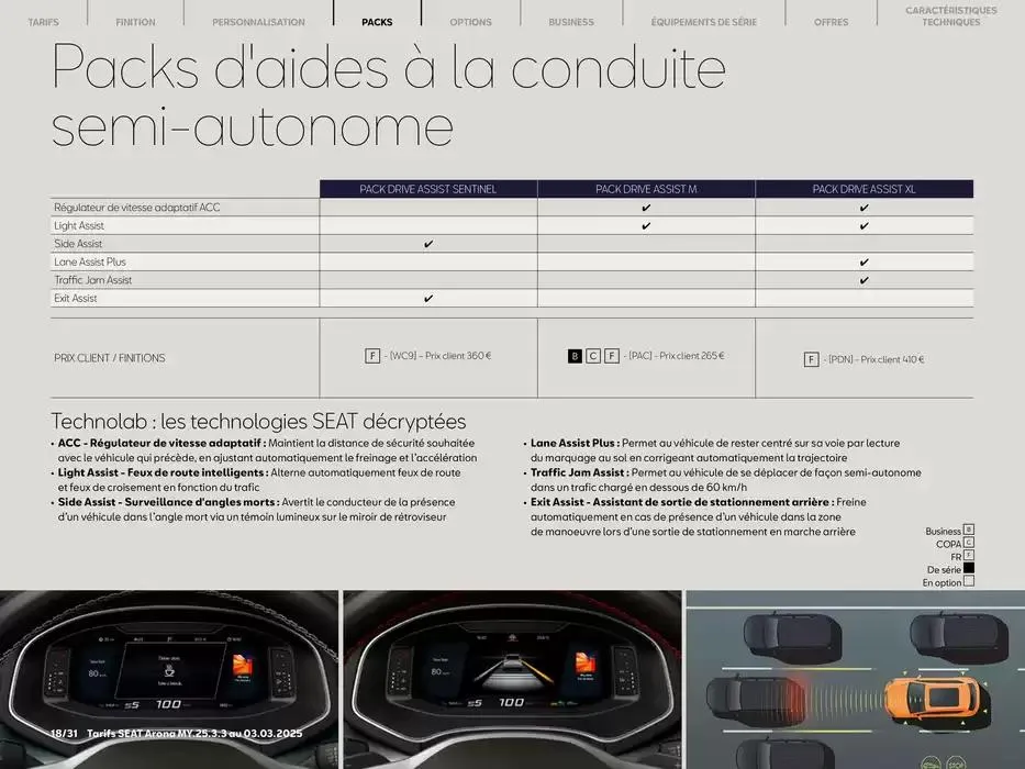SEAT Arona du 5 mars au 5 mars 2026 - Catalogue page 18
