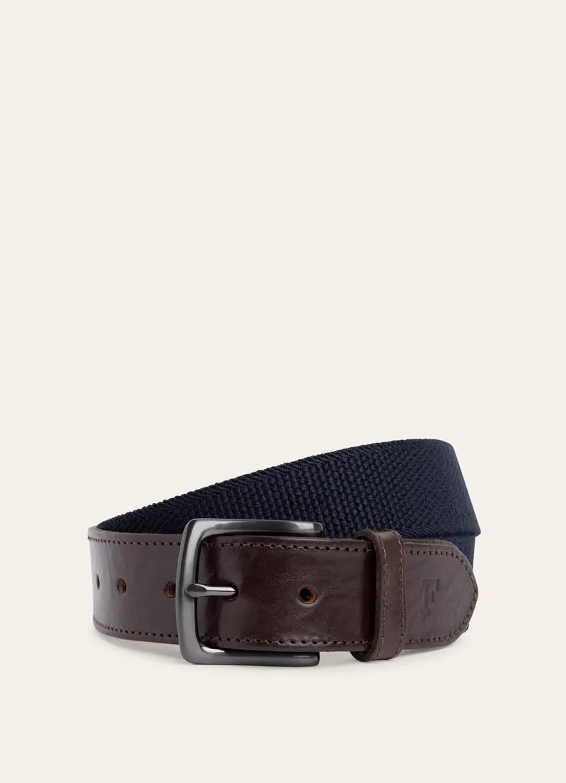 CEINTURE EN CUIR TRESSÉ