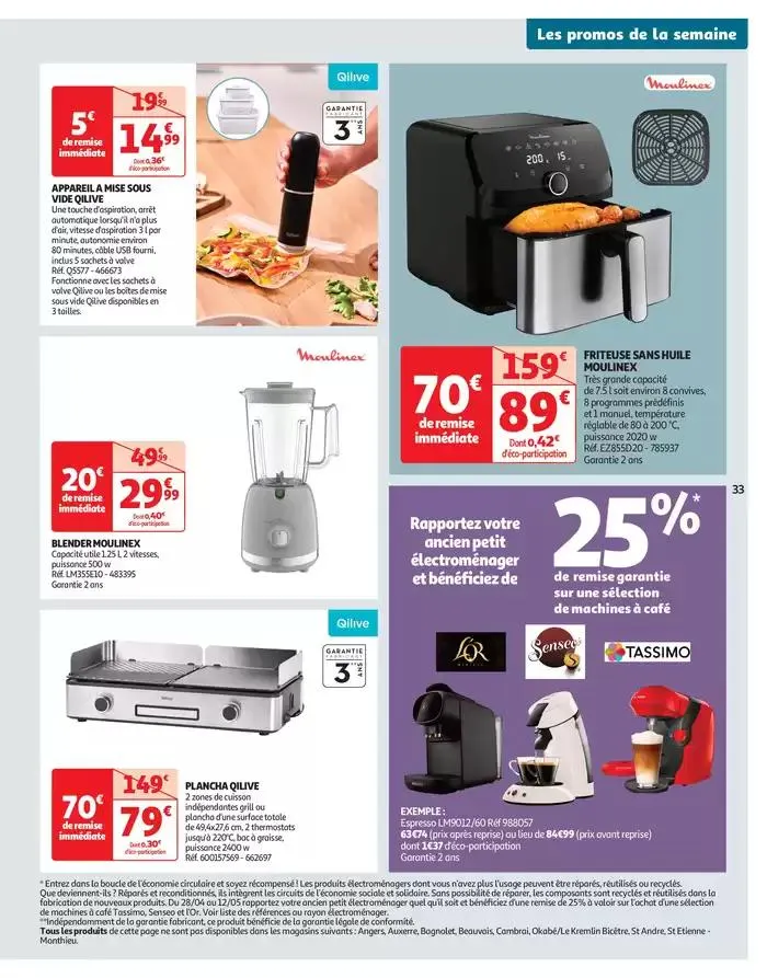 Des prix aussi bas, c'est le top du 29 avril au 11 mai 2025 - Catalogue page 35