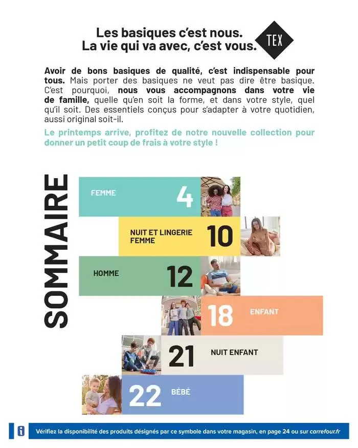 TEXTILE SPÉCIAL PRINTEMPS du 11 mars au 24 mars 2025 - Catalogue page 4