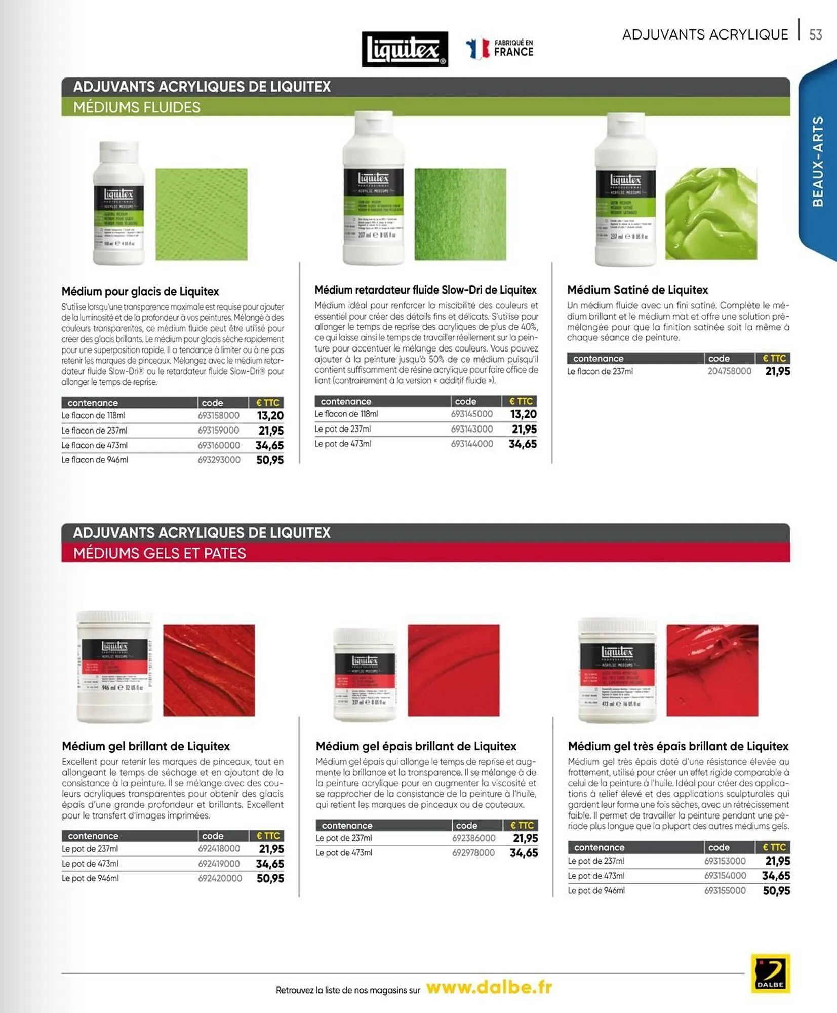 Catalogue Dalbe du 23 janvier au 31 décembre 2026 - Catalogue page 56