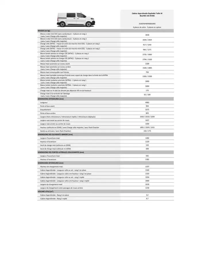 Opel Vivaro du 4 avril au 4 avril 2026 - Catalogue page 45