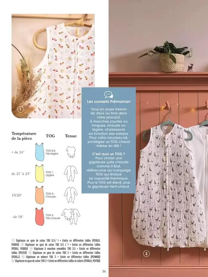 Catalogue Prémaman 2025 du 25 février au 31 décembre 2025 - Catalogue page 36