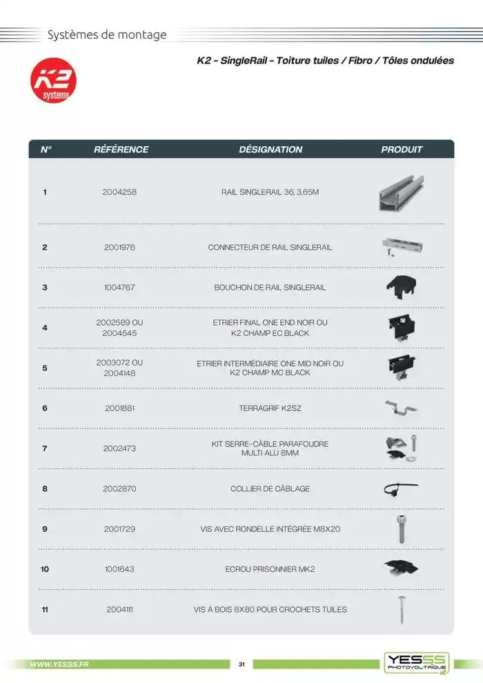 Catalogue Photovoltaique 2025 du 4 mars au 31 décembre 2025 - Catalogue page 33