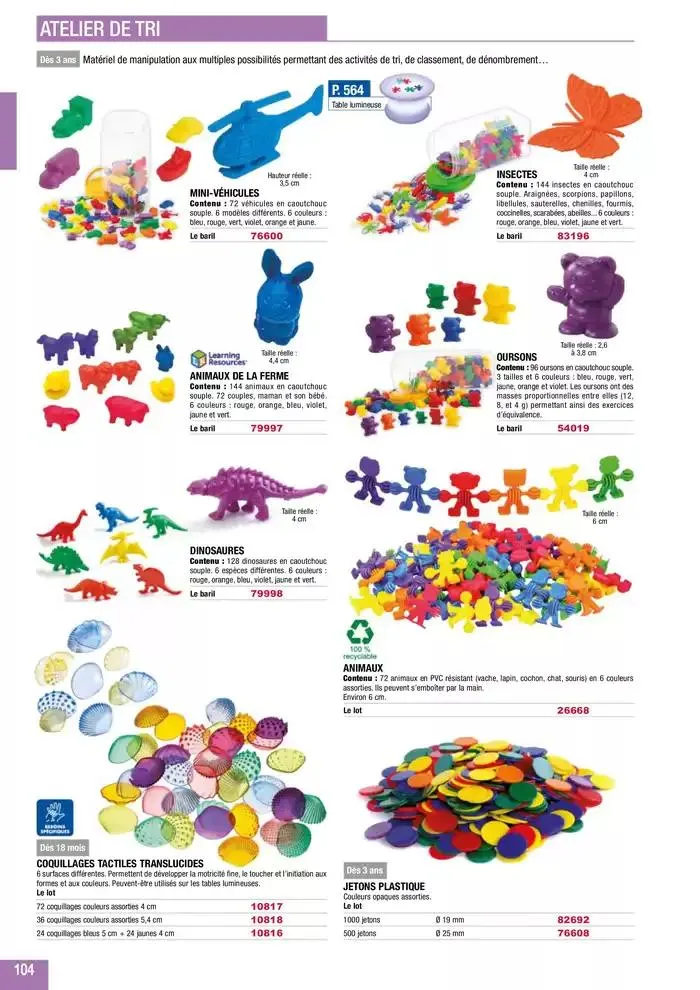 Education And Loisirs Majuscule 2025 du 5 mars au 31 décembre 2025 - Catalogue page 128