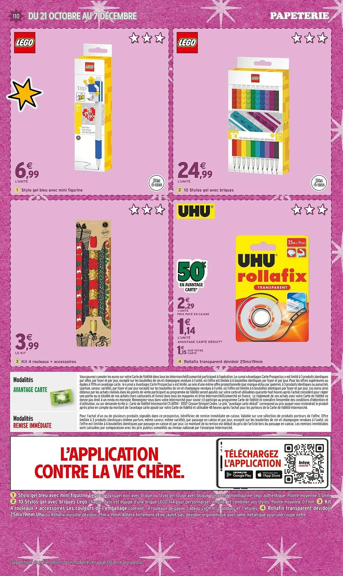 Catalogue Intermarché du 21 octobre au 7 décembre 2025 - Catalogue page 110