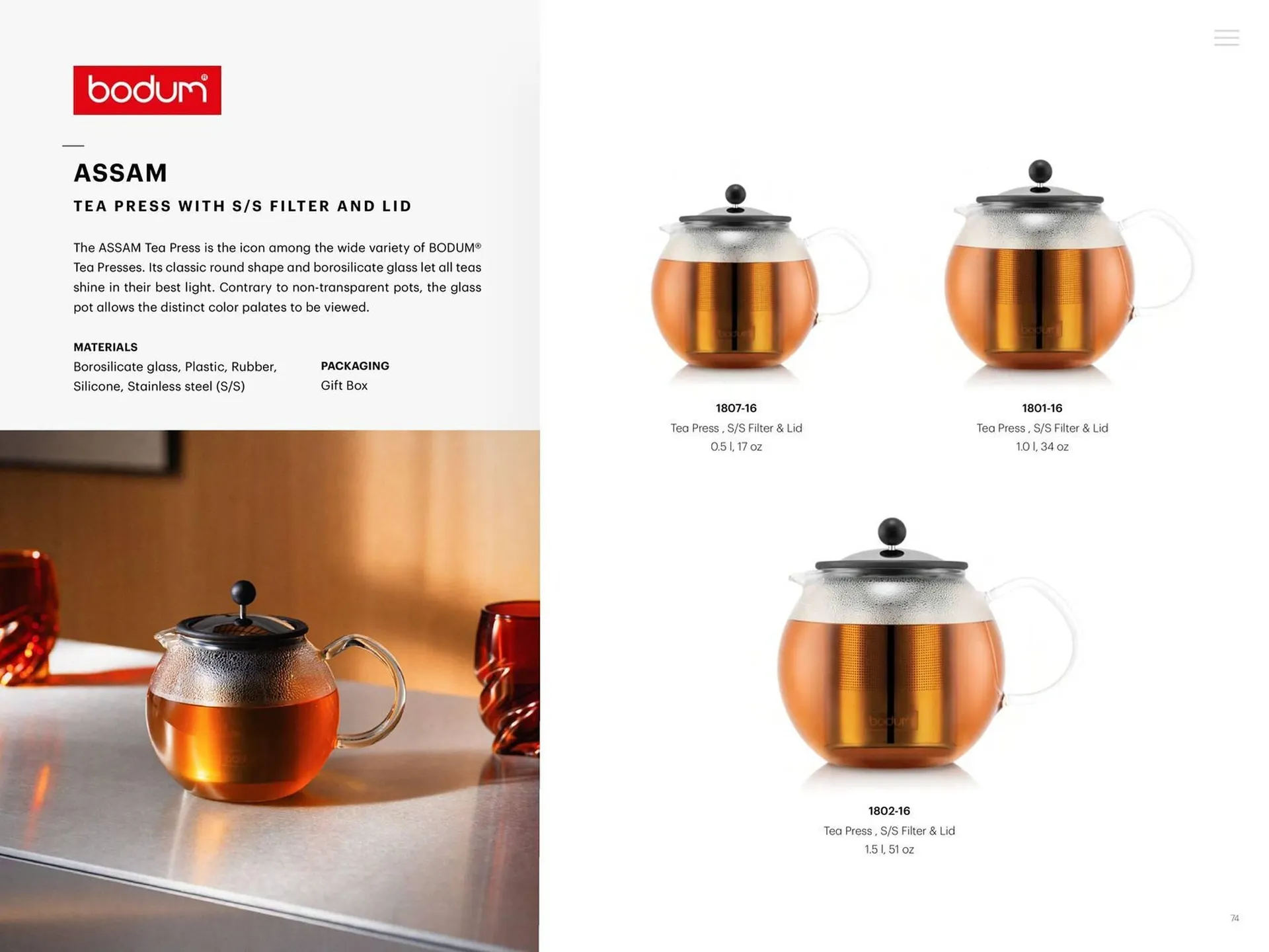 Catalogue Bodum du 9 février au 31 décembre 2026 - Catalogue page 74