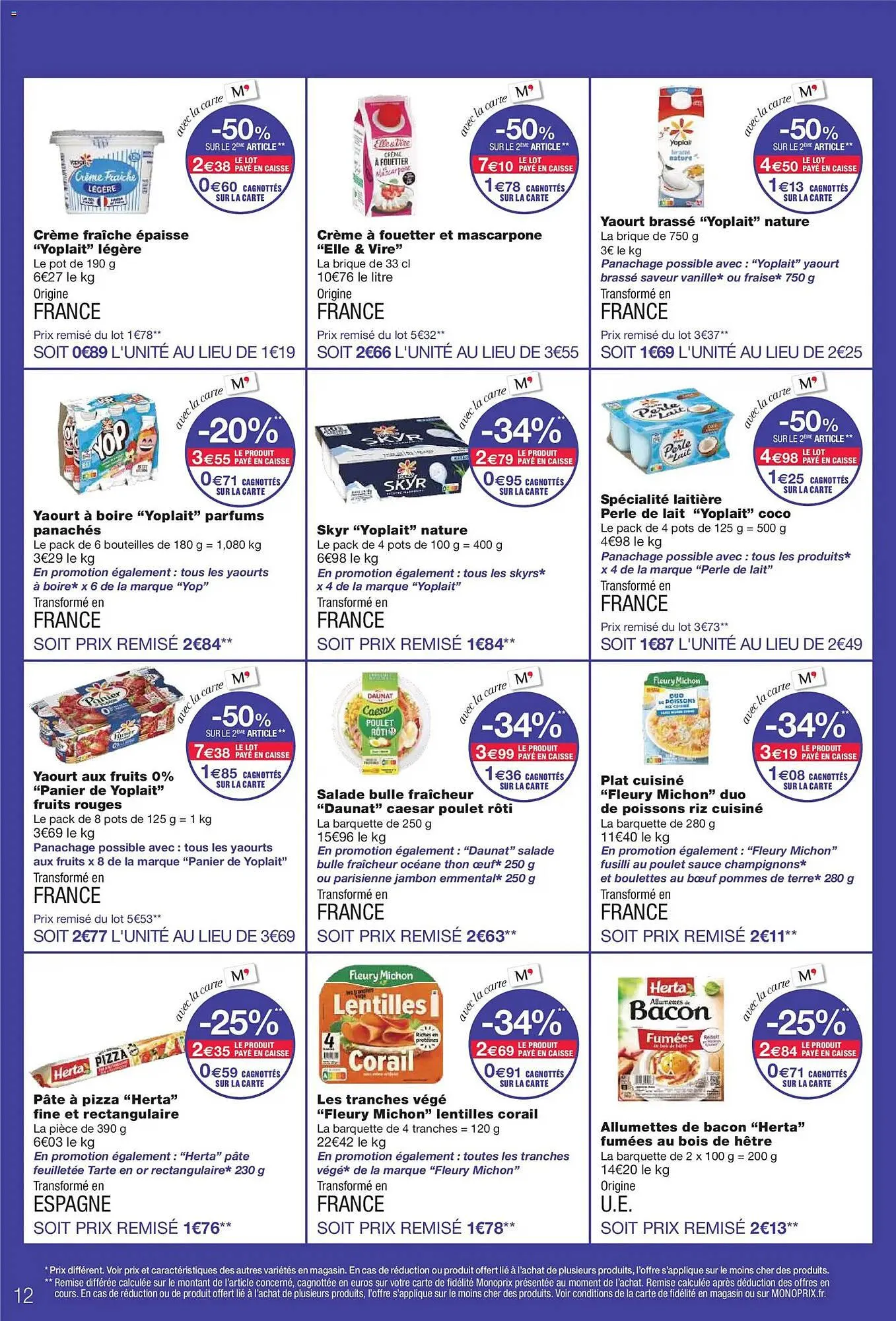 Catalogue Monoprix du 2 décembre au 14 décembre 2025 - Catalogue page 12