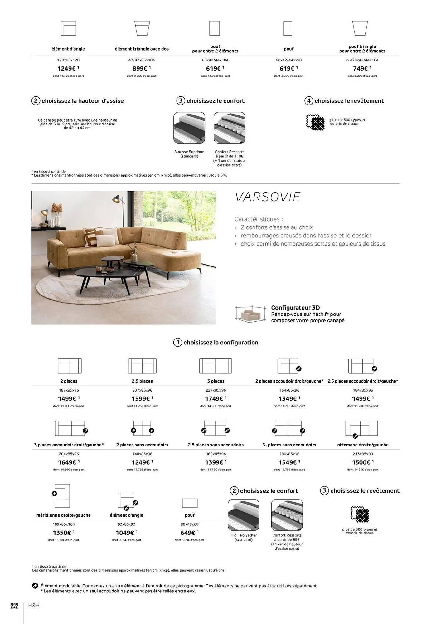 Catalogue H&H du 15 septembre au 28 février 2026 - Catalogue page 222