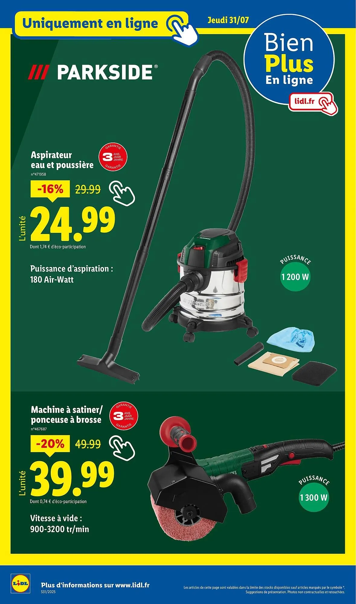 Catalogue Lidl du 31 juillet au 6 août 2025 - Catalogue page 46