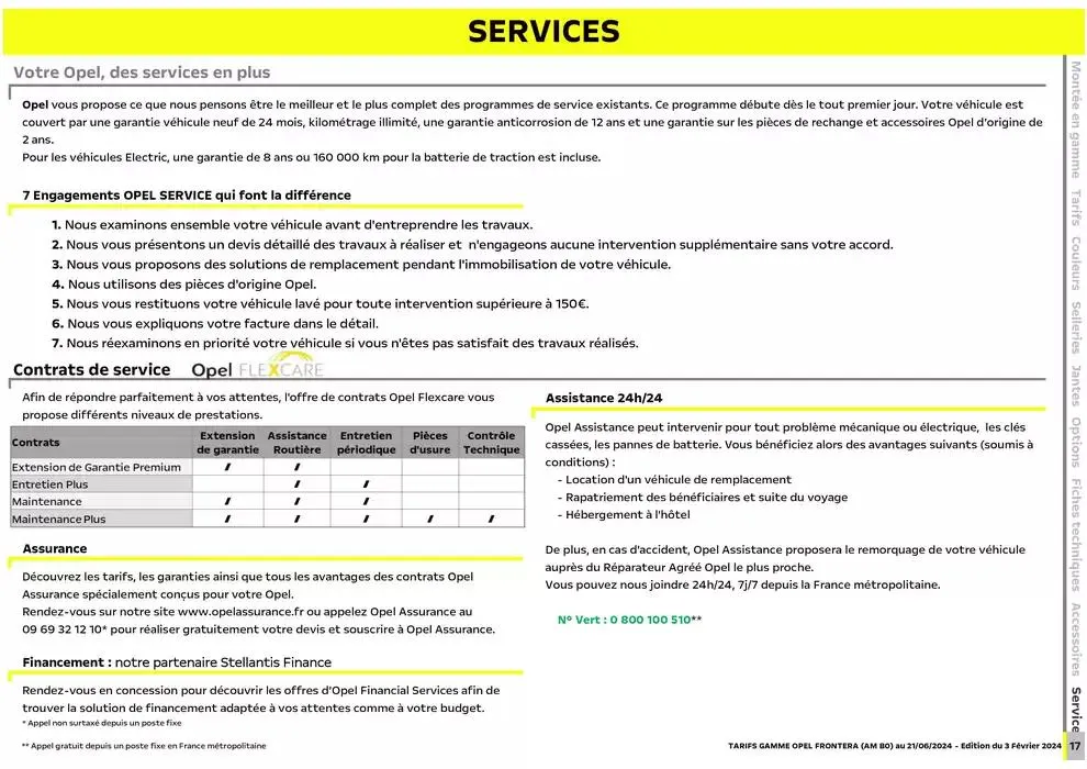 Opel Nouveau Frontera du 5 février au 5 février 2026 - Catalogue page 18
