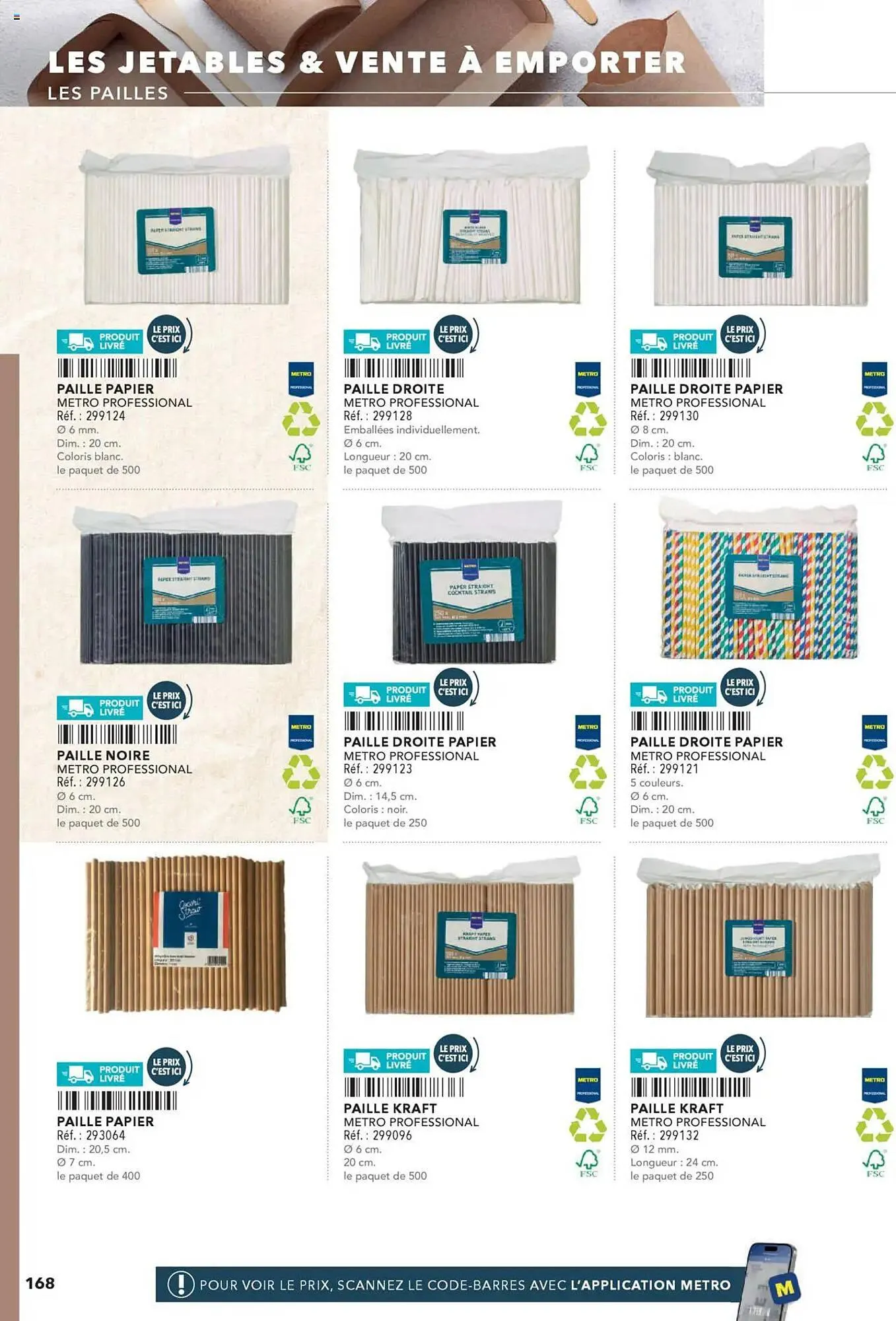 Catalogue METRO du 24 avril au 31 décembre 2025 - Catalogue page 168