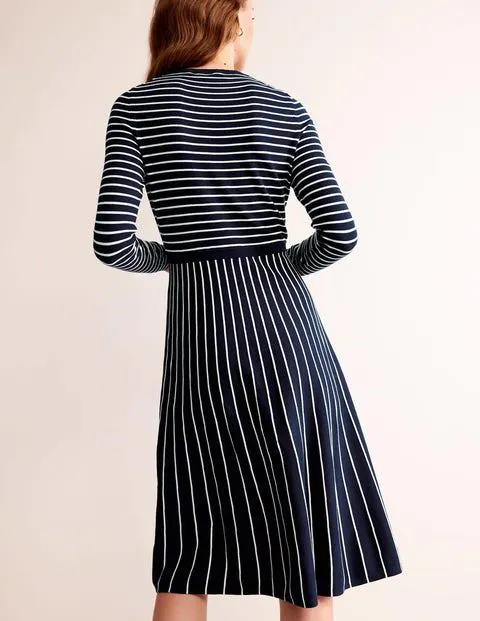 Robe midi Maria en maille