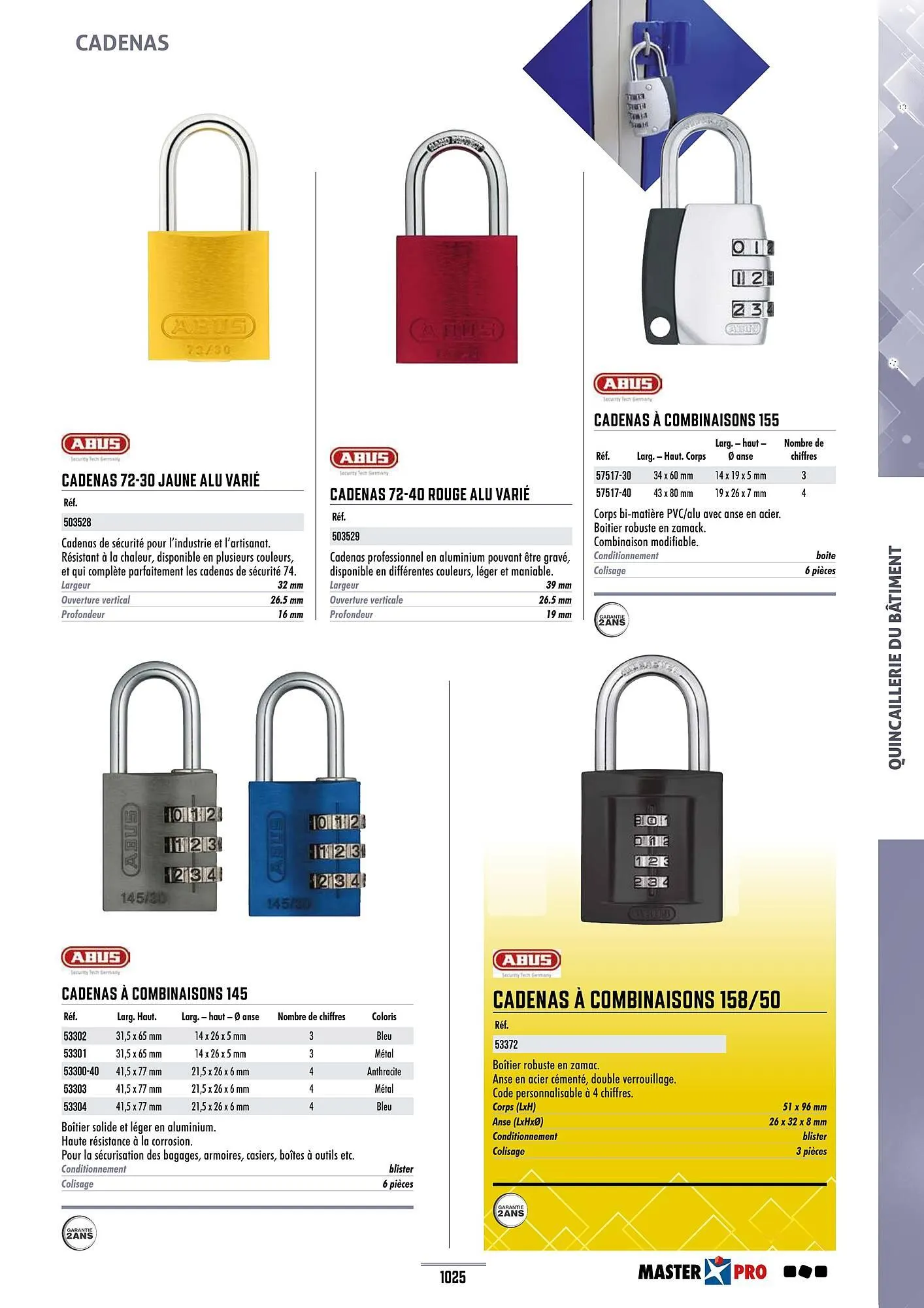 Catalogue Master Pro du 28 janvier au 30 décembre 2028 - Catalogue page 1029