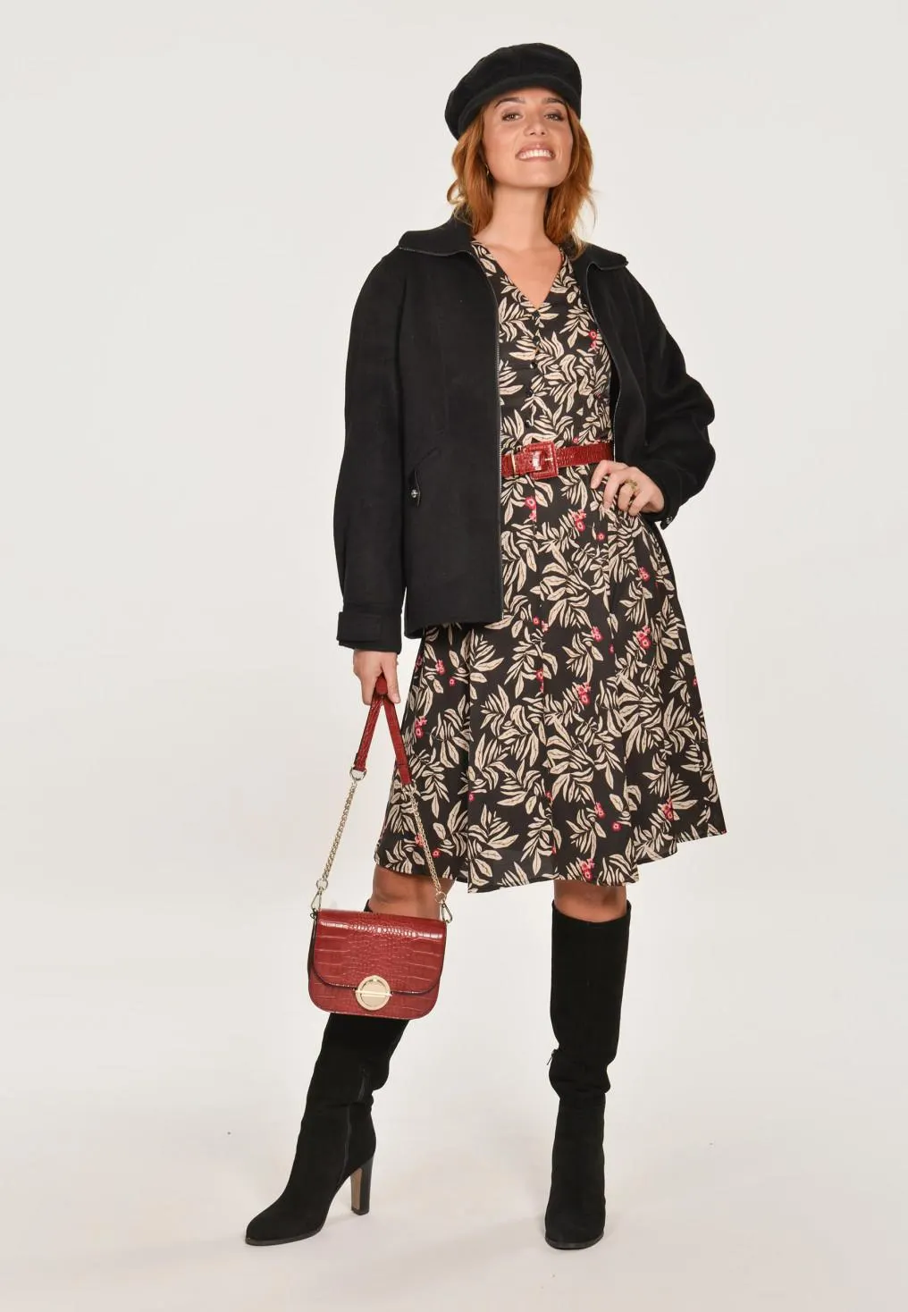 CYBELE - ROBE - NOIR