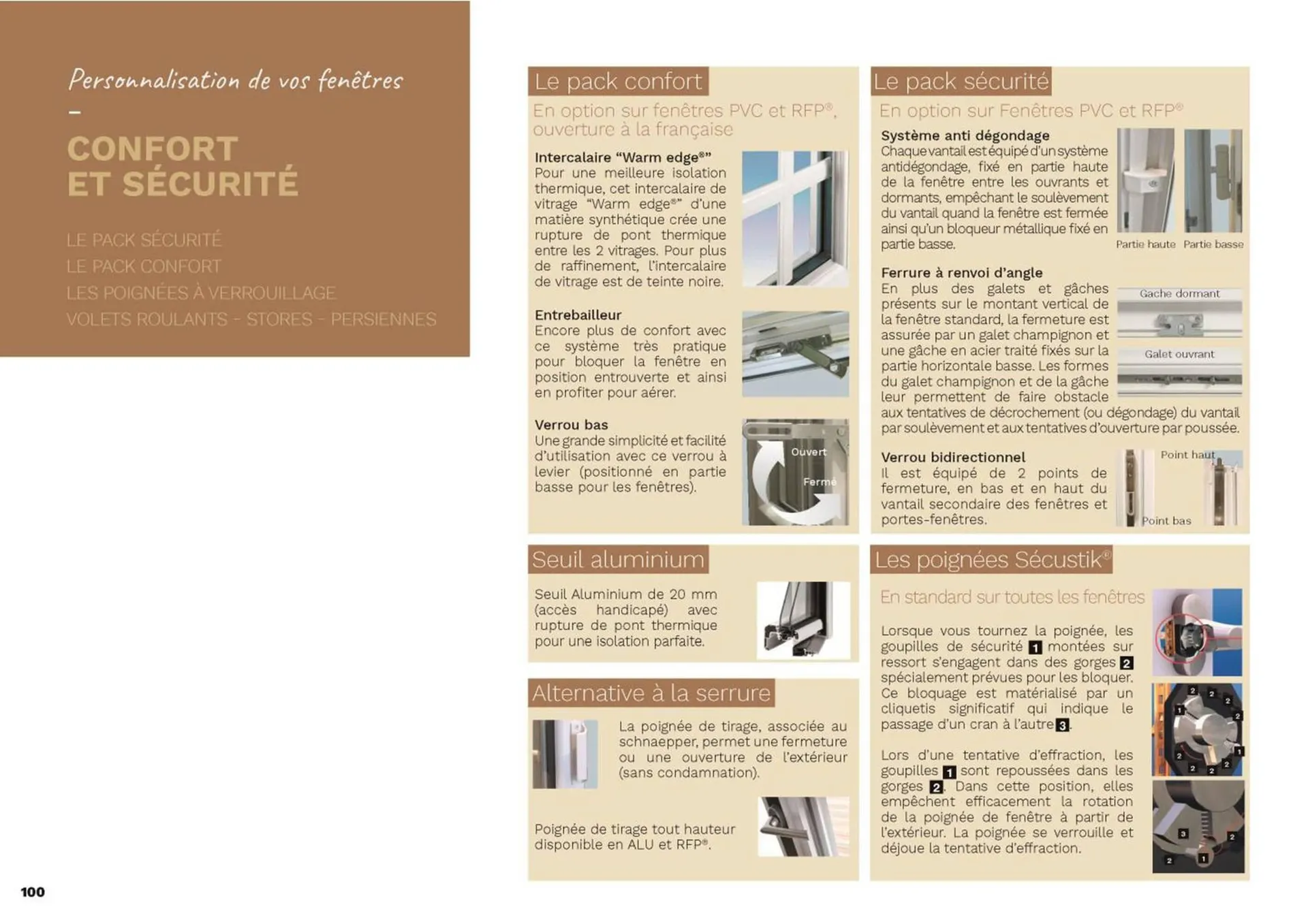 Catalogue Art & Fenêtres du 29 août au 31 décembre 2023 - Catalogue page 100