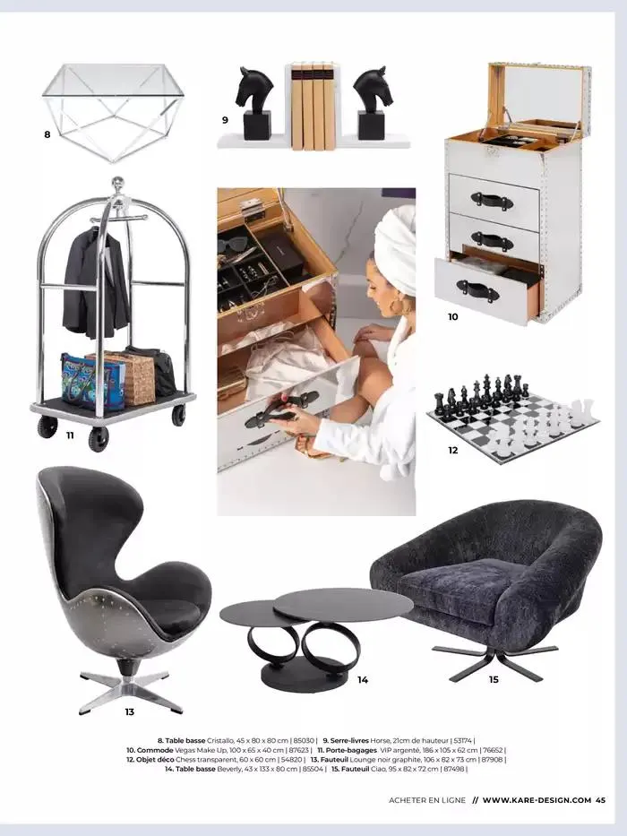 LE MAGAZINE POUR LES ENTHOUSIASTES DU DESIGN du 6 février au 31 décembre 2025 - Catalogue page 45