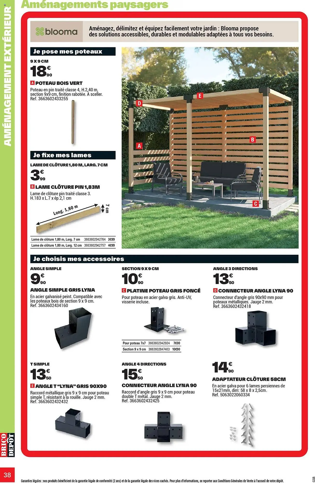 Catalogue Brico Dépôt du 25 mars au 12 juin 2026 - Catalogue page 38