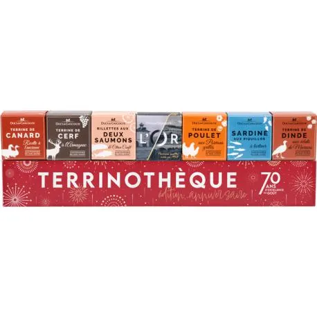 Coffret cadeau "Terrinothèque" - Idées gourmandes à offrir