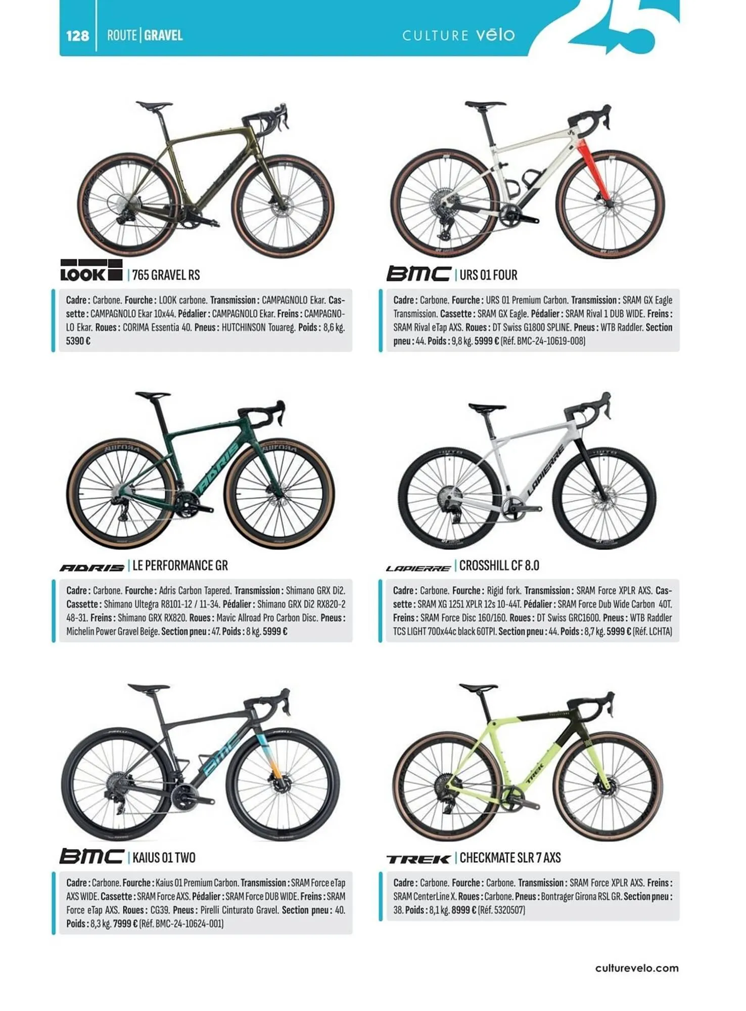 Catalogue Culture Vélo du 2 mai au 31 décembre 2025 - Catalogue page 128
