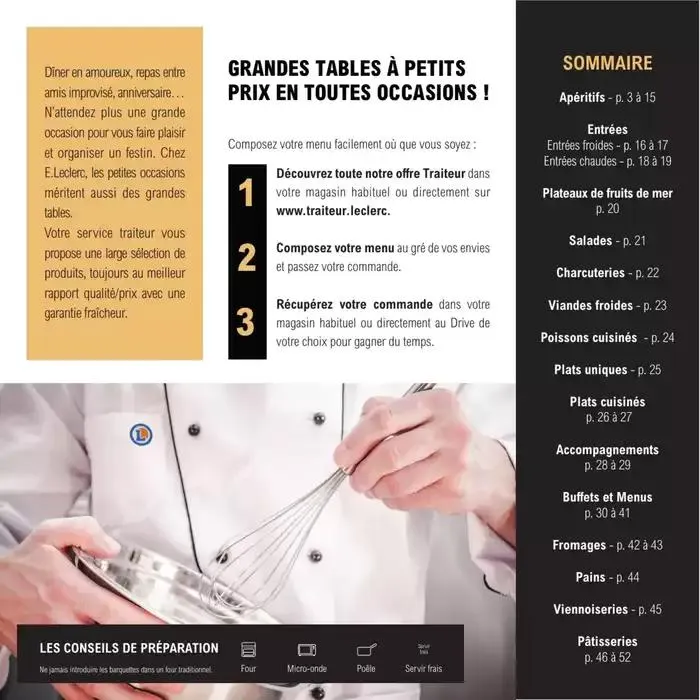 CARTE TRAITEUR PERMANENTE - MIXTE du 8 avril au 17 novembre 2025 - Catalogue page 2