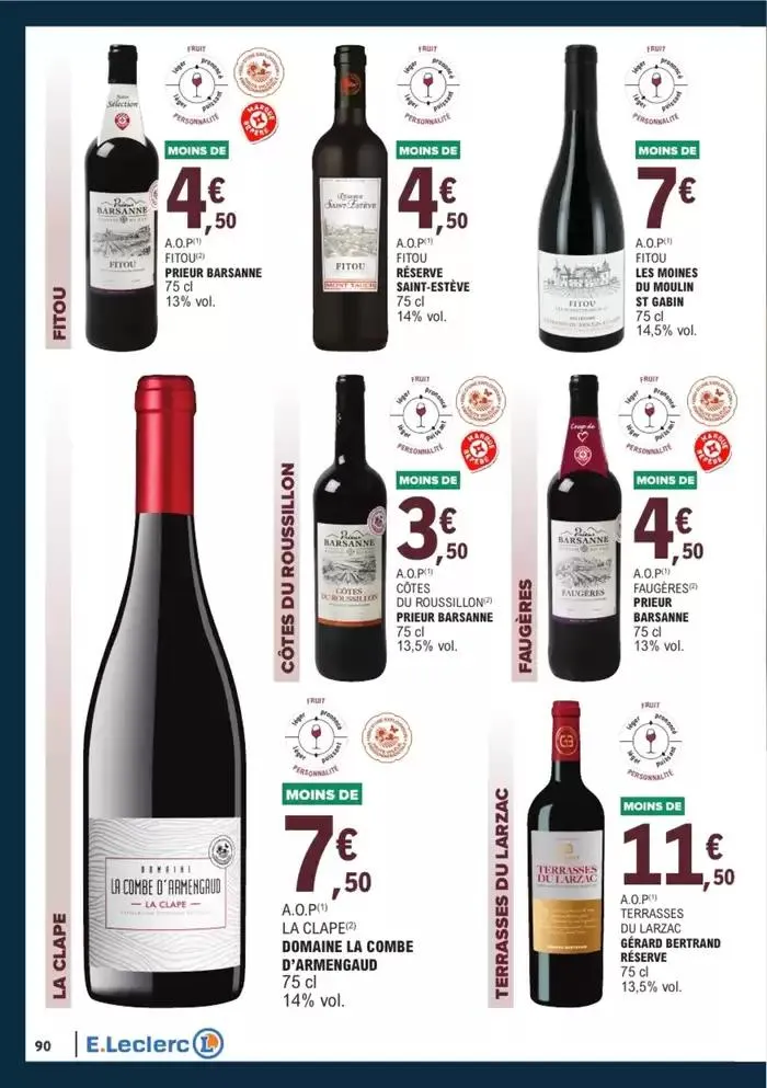 GUIDES DES VINS 2024/2025 du 1 avril au 31 décembre 2025 - Catalogue page 116