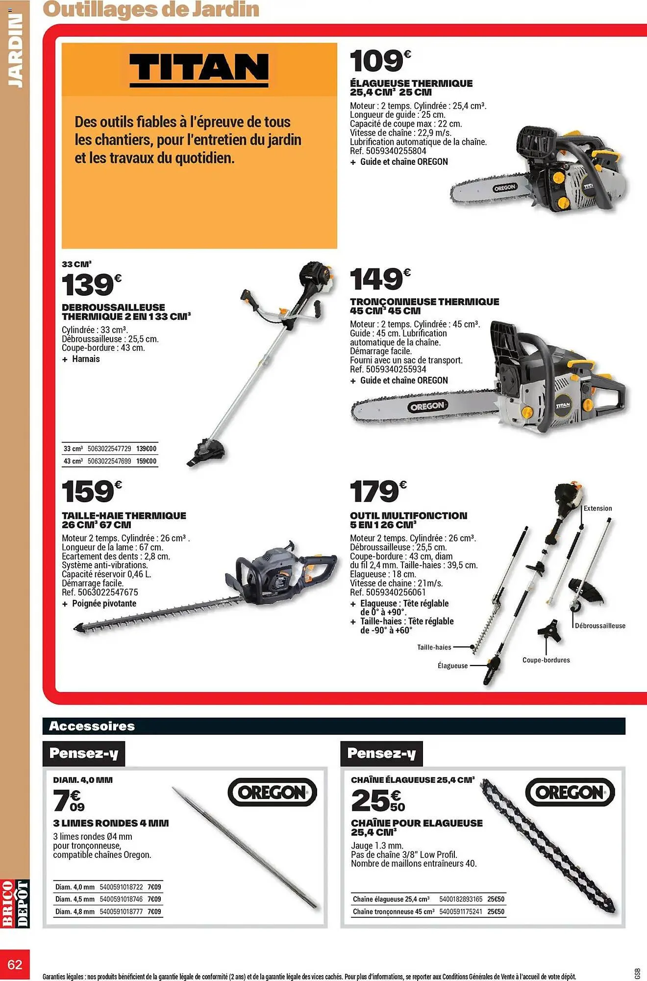 Catalogue Brico Dépôt du 25 mars au 12 juin 2026 - Catalogue page 62