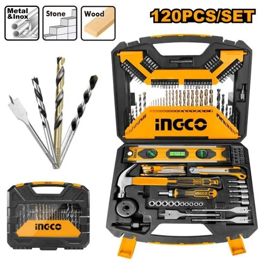 MALETTE MIXTE PERCAGE 120 PIECES