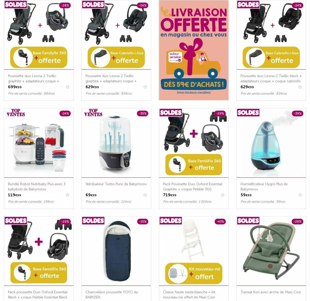 autour de bébé Catalogue actuel - 1