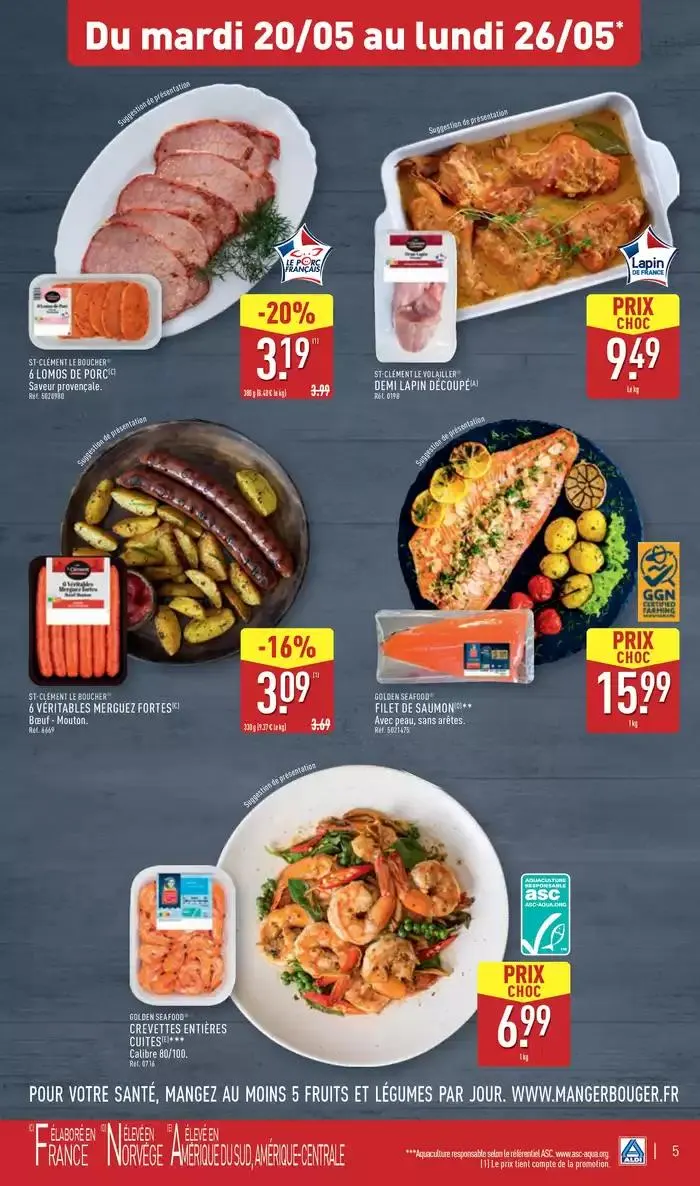 Retrouvez nos bons plans du 20 mai au 26 mai 2025 - Catalogue page 8