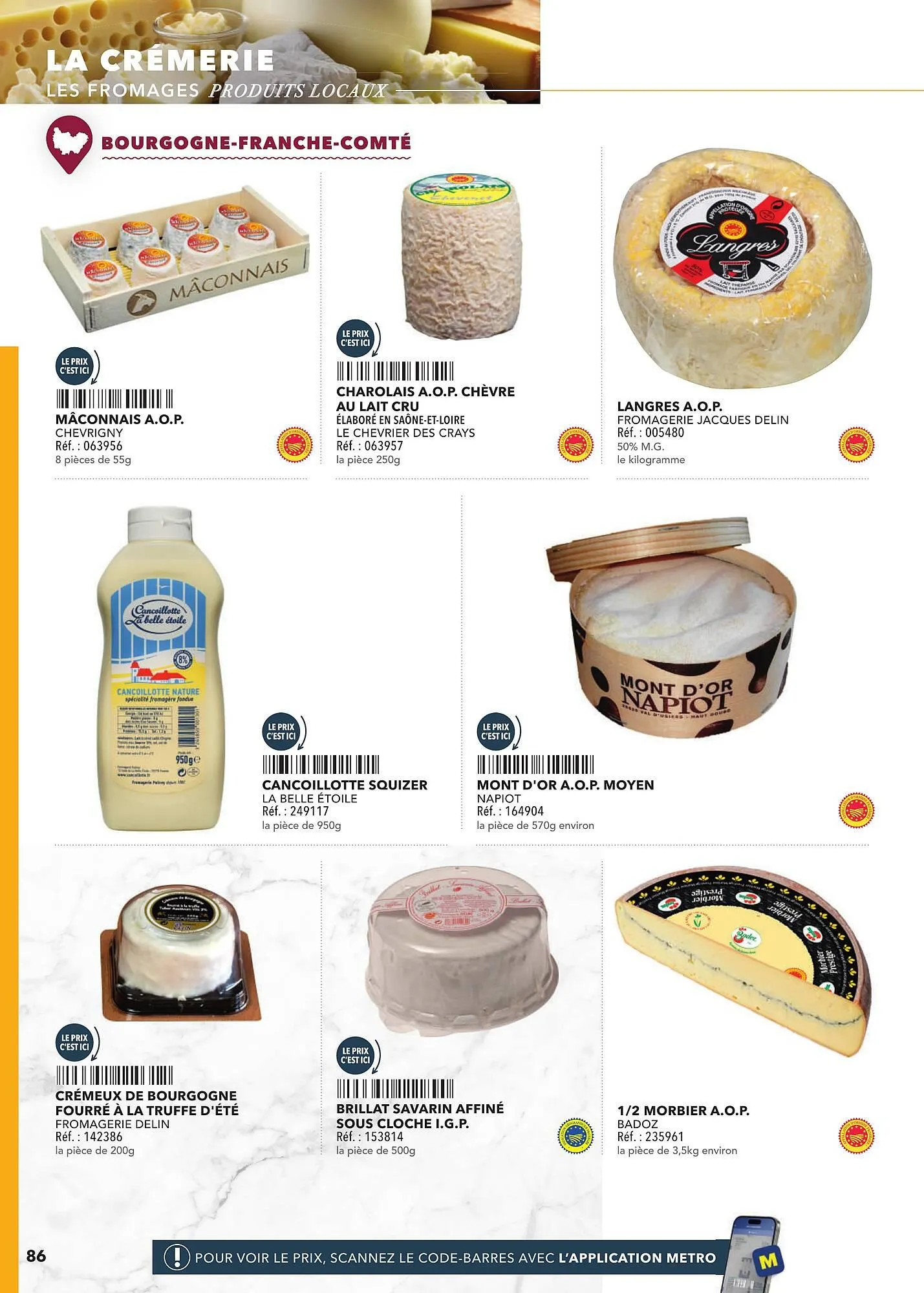 Catalogue METRO du 2 mars au 31 décembre 2025 - Catalogue page 86