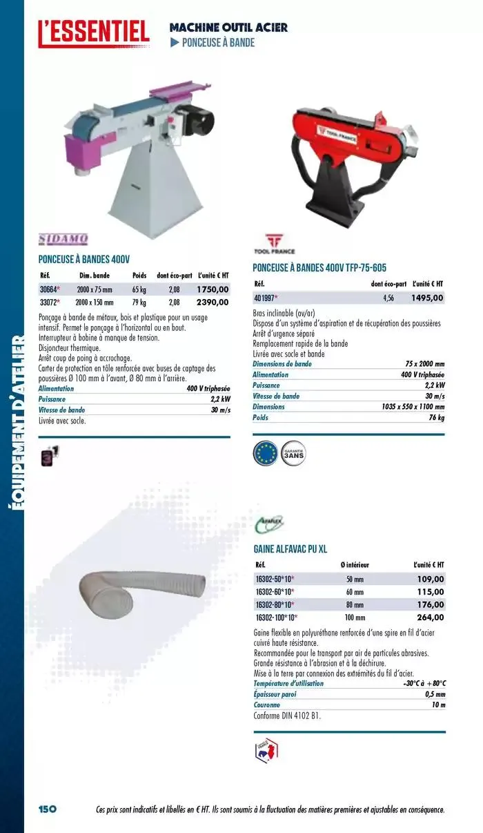 Essentiel Industrie 2025 du 3 janvier au 31 décembre 2025 - Catalogue page 152
