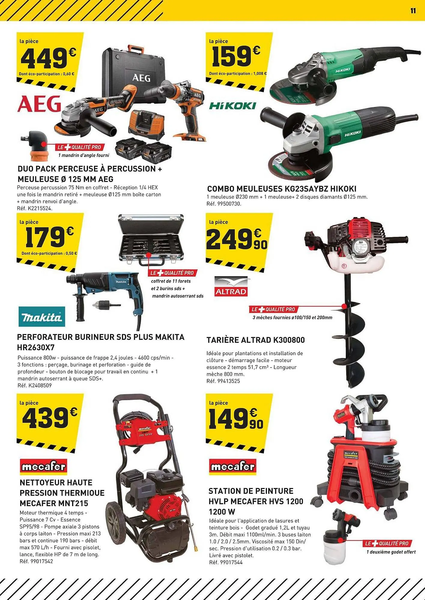 Catalogue Tout faire matériaux du 1 mars au 30 mars 2024 - Catalogue page 11
